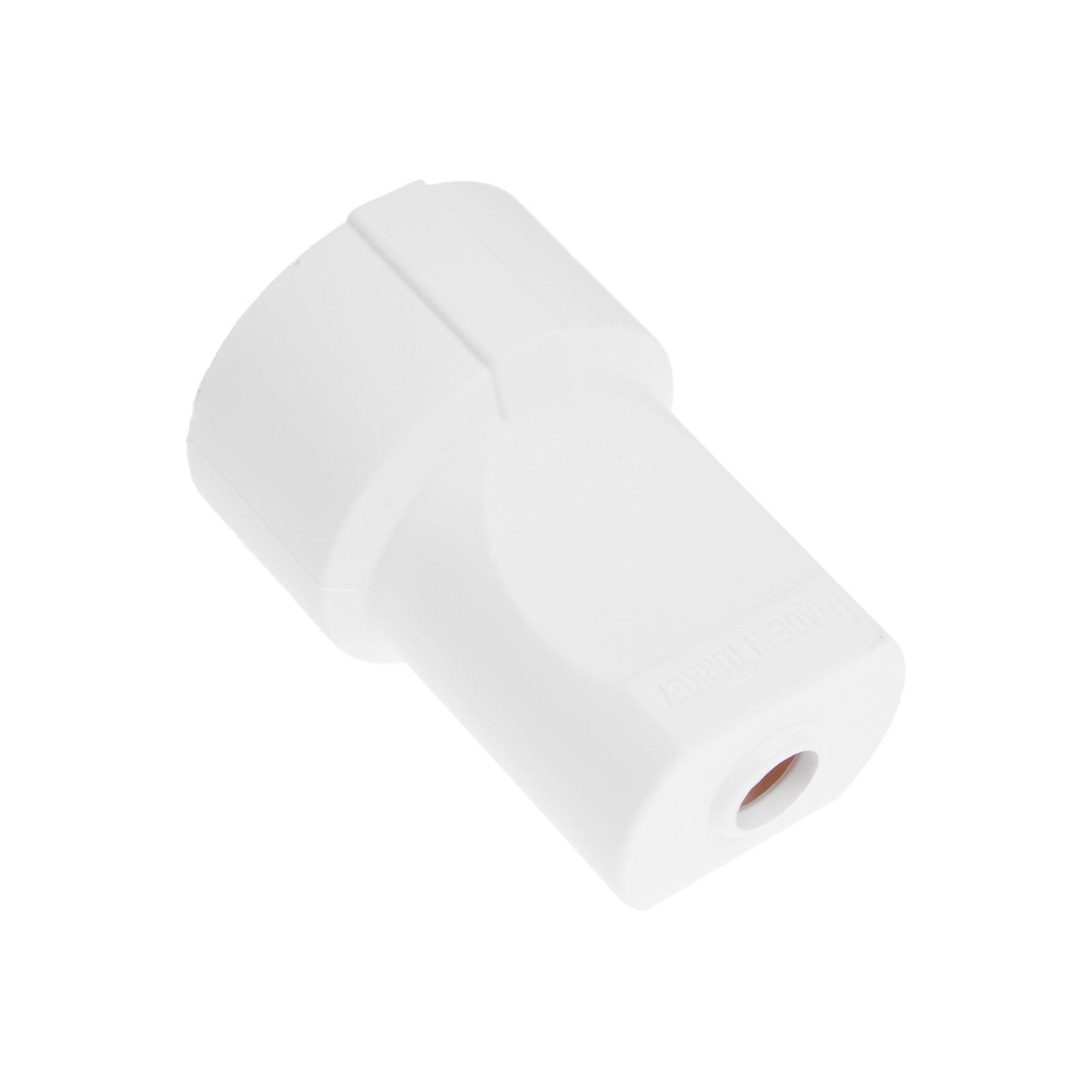 Штепсельное гнездо AY-KA, с/з, 16 А, 250 В, белое