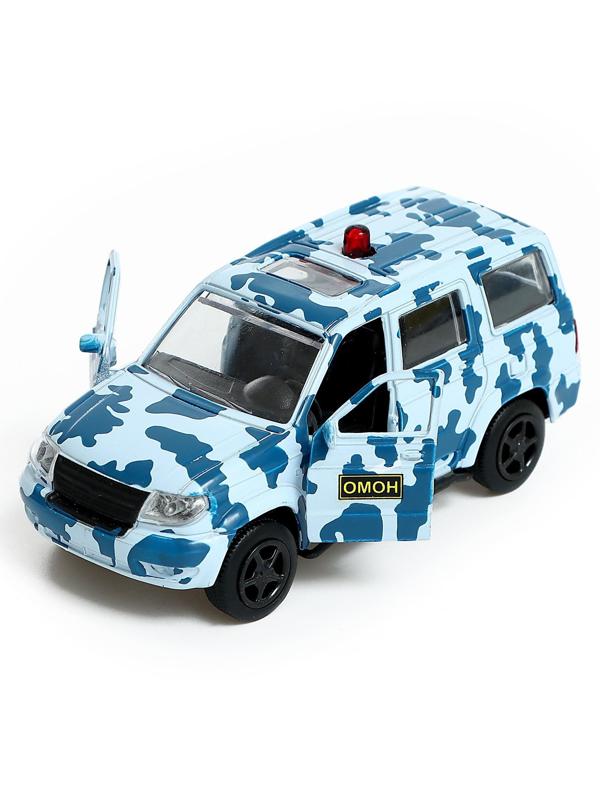 Машина металлическая «УАЗ Патриот. ОМОН», инерция, 1:50