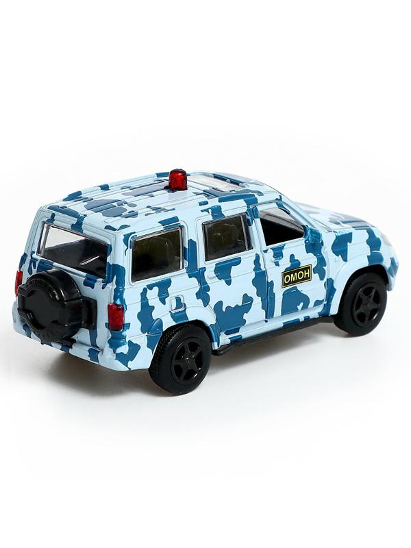 Машина металлическая «УАЗ Патриот. ОМОН», инерция, 1:50