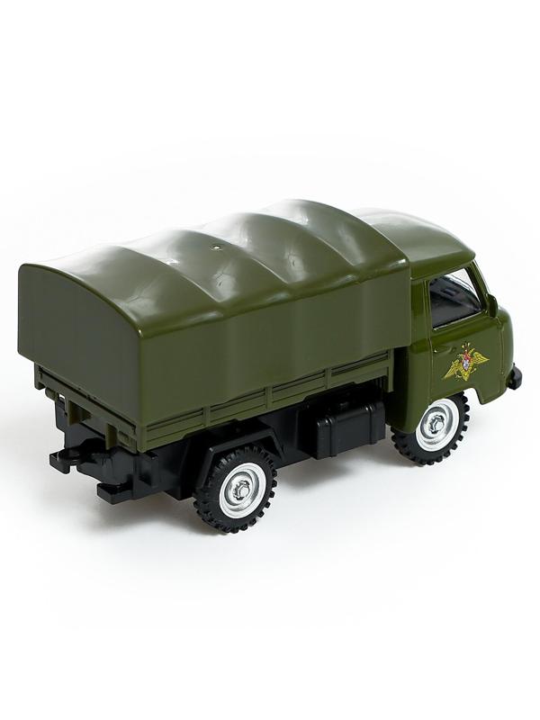 Машина металлическая «УАЗ 452. Армия», инерция, 1:43