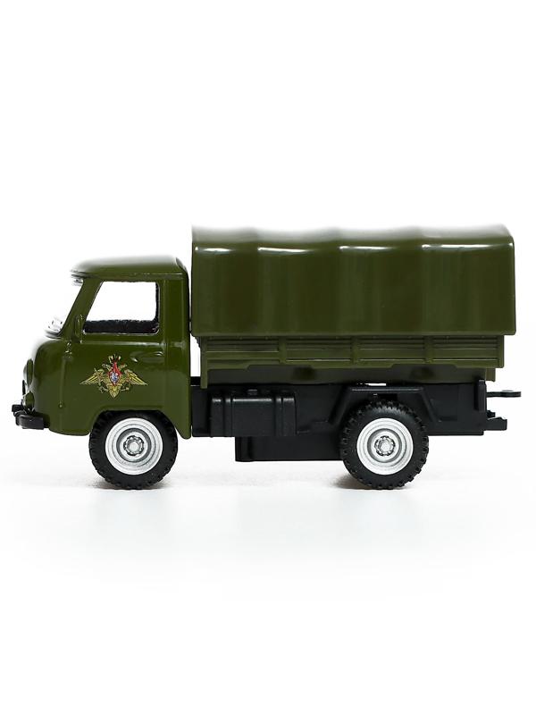 Машина металлическая «УАЗ 452. Армия», инерция, 1:43