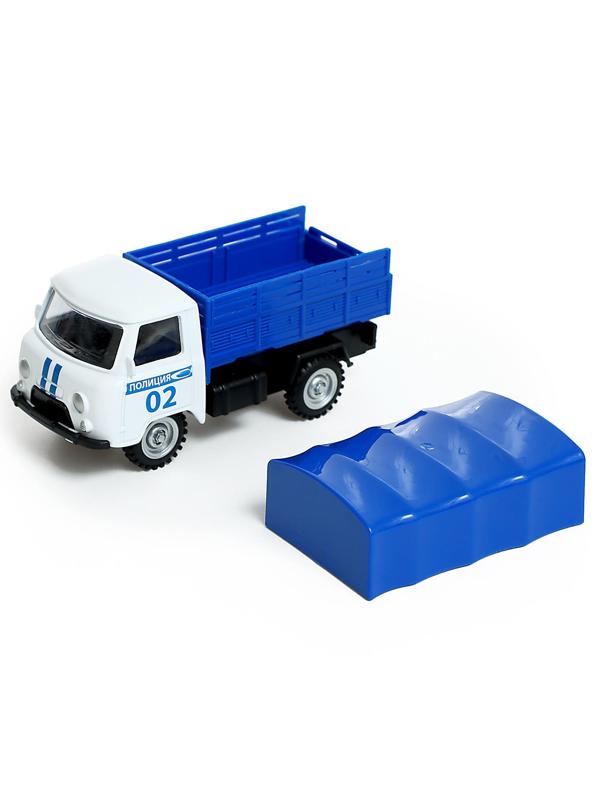 Машина металлическая «УАЗ 452. Полиция», инерция, 1:43