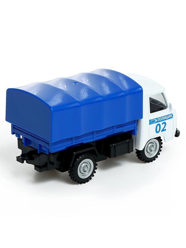 Машина металлическая «УАЗ 452. Полиция», инерция, 1:43