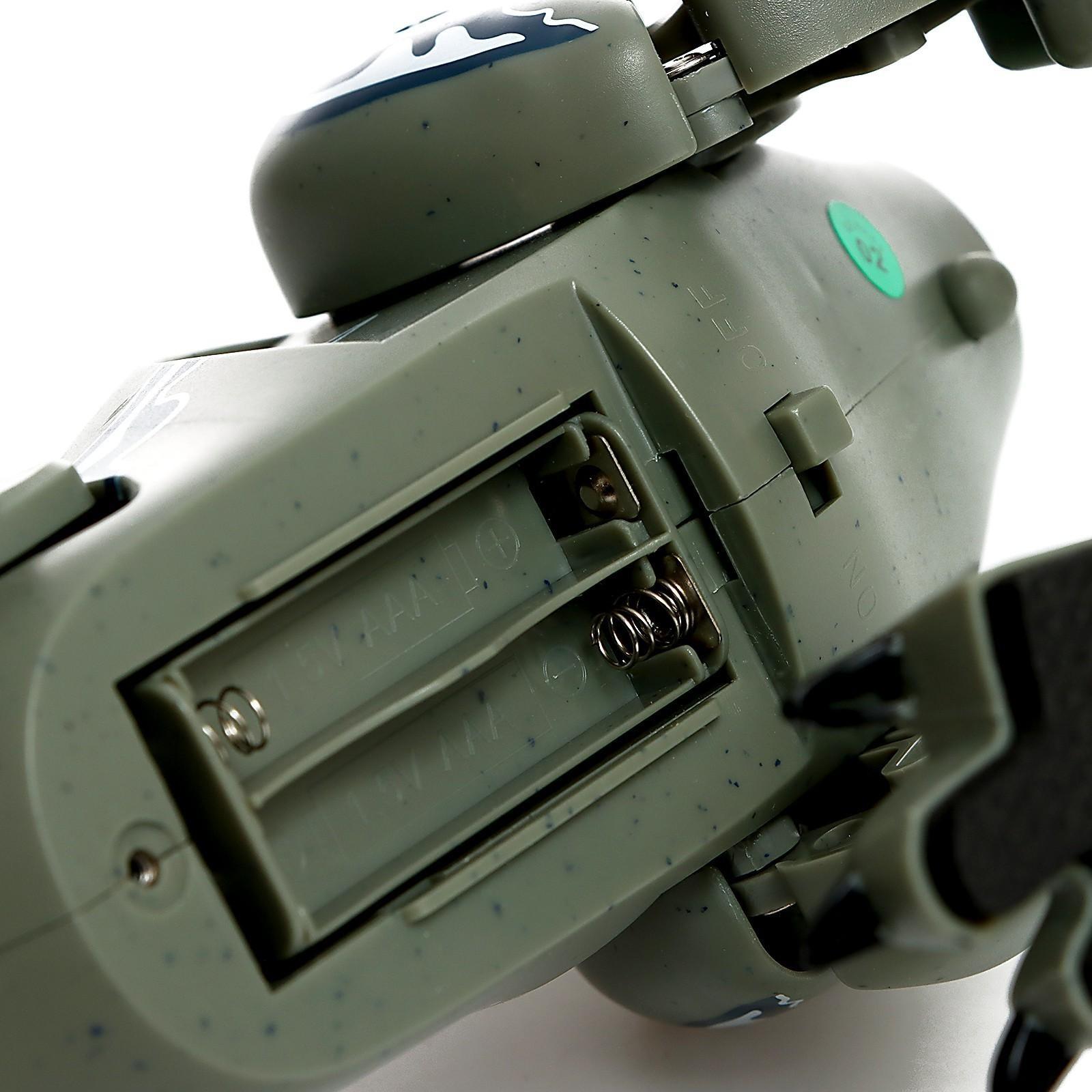 Динозавр радиоуправляемый «Дракон», цвет зелёный