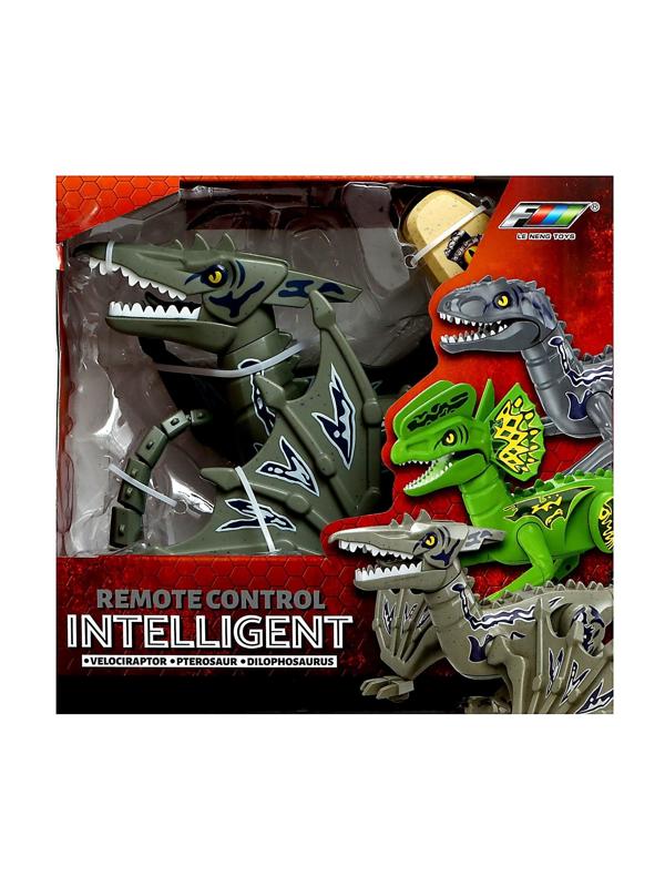 Динозавр радиоуправляемый «Дракон», цвет зелёный