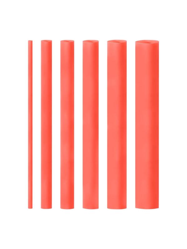 Термоусаживаемая трубка Smartbuy, 2/1, 4/2, 6/3, 8/4, 10/5, 12/6, по 3 шт, 10 см, красная