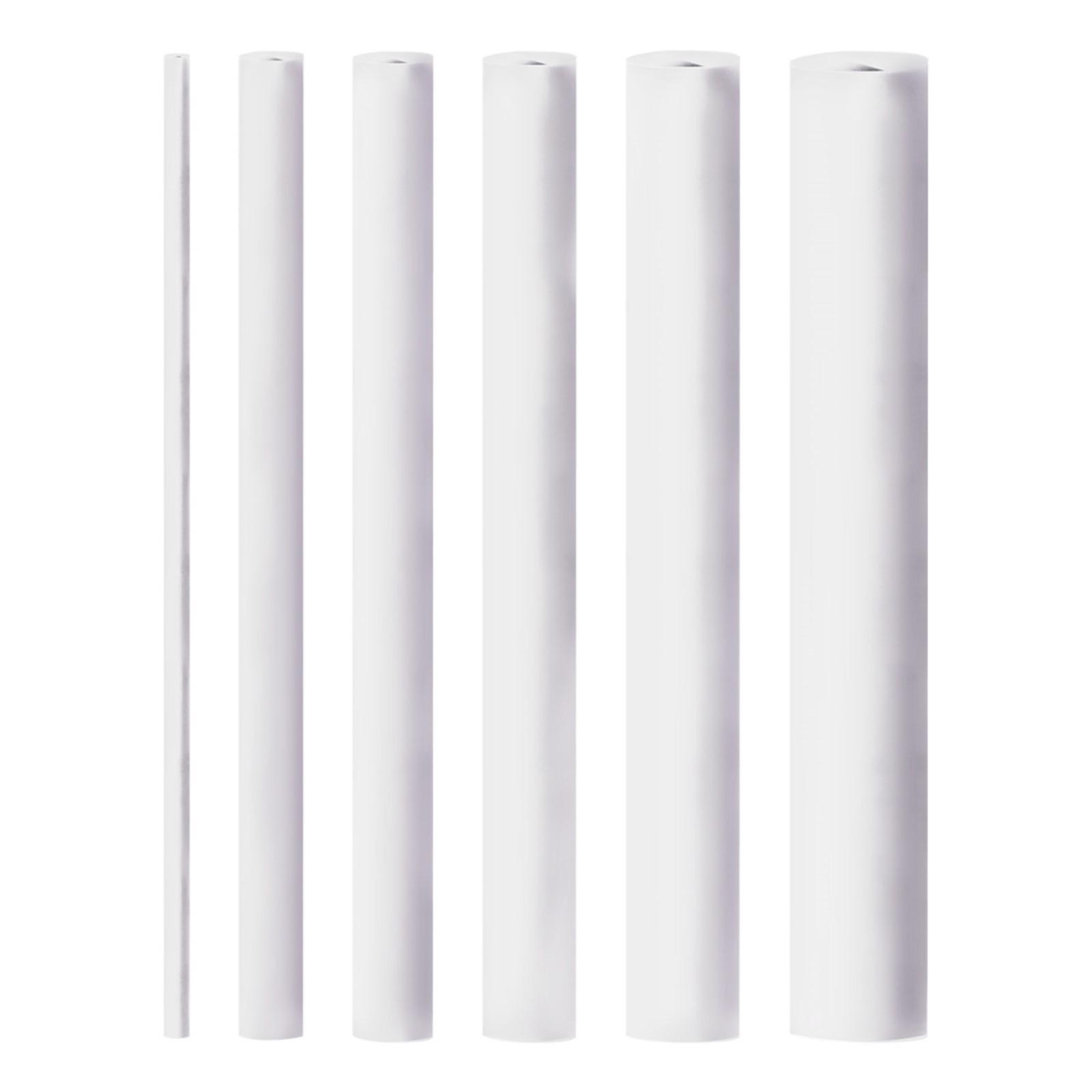 Термоусаживаемая трубка Smartbuy, 2/1, 4/2, 6/3, 8/4, 10/5, 12/6, по 3 шт, 10 см, белая