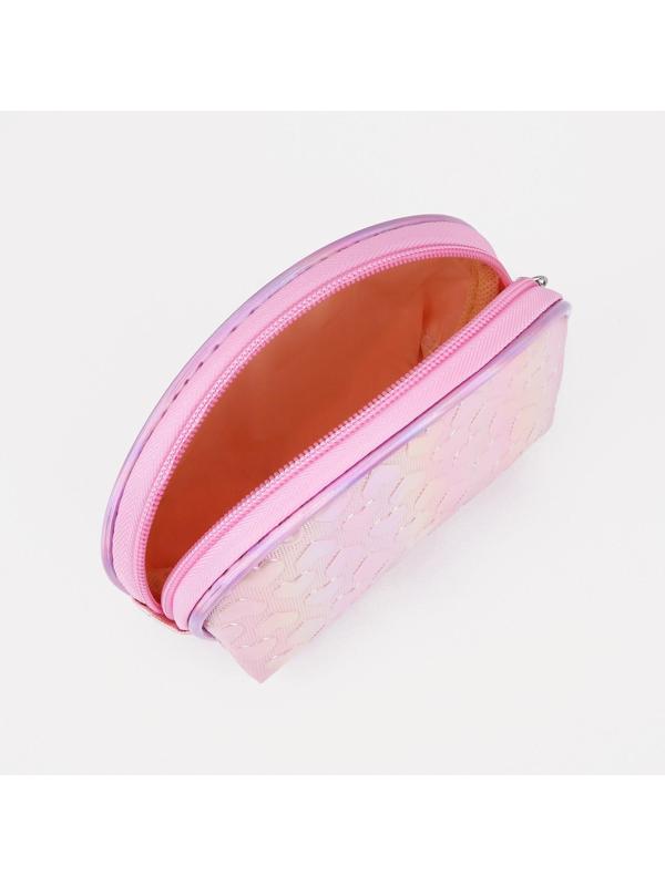 Набор косметичек 2 в 1, цвет розовый