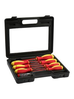 Набор диэлектрических отверток DEKO HT04, PH0-1-2, SL3-5-6, 100 - 150 мм, 8 шт.