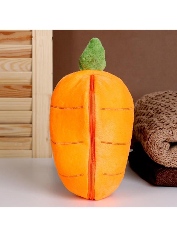 Мягкая игрушка «Зайка-морковка», 20 см