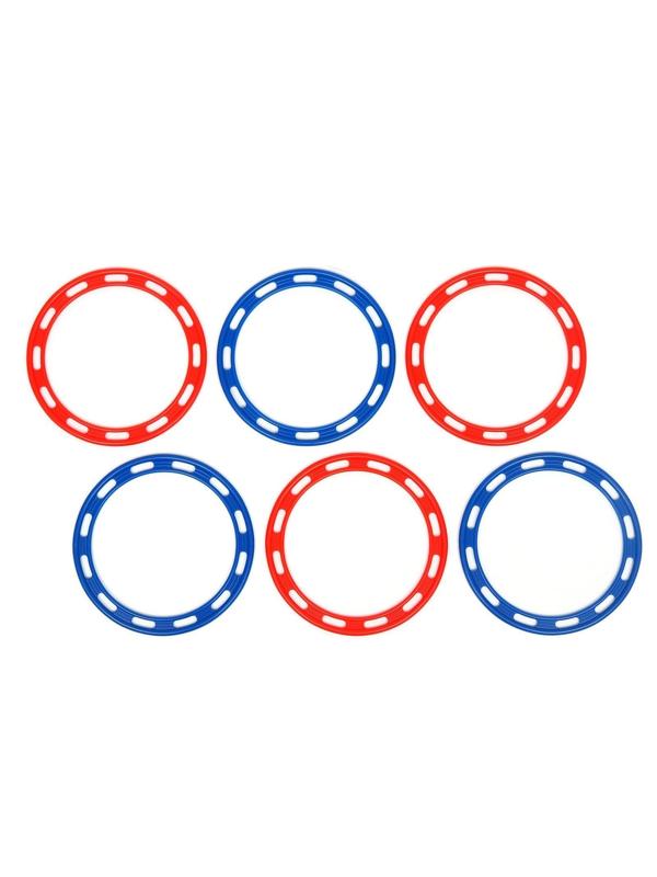Набор колец для метания, 6 шт, d-14 см