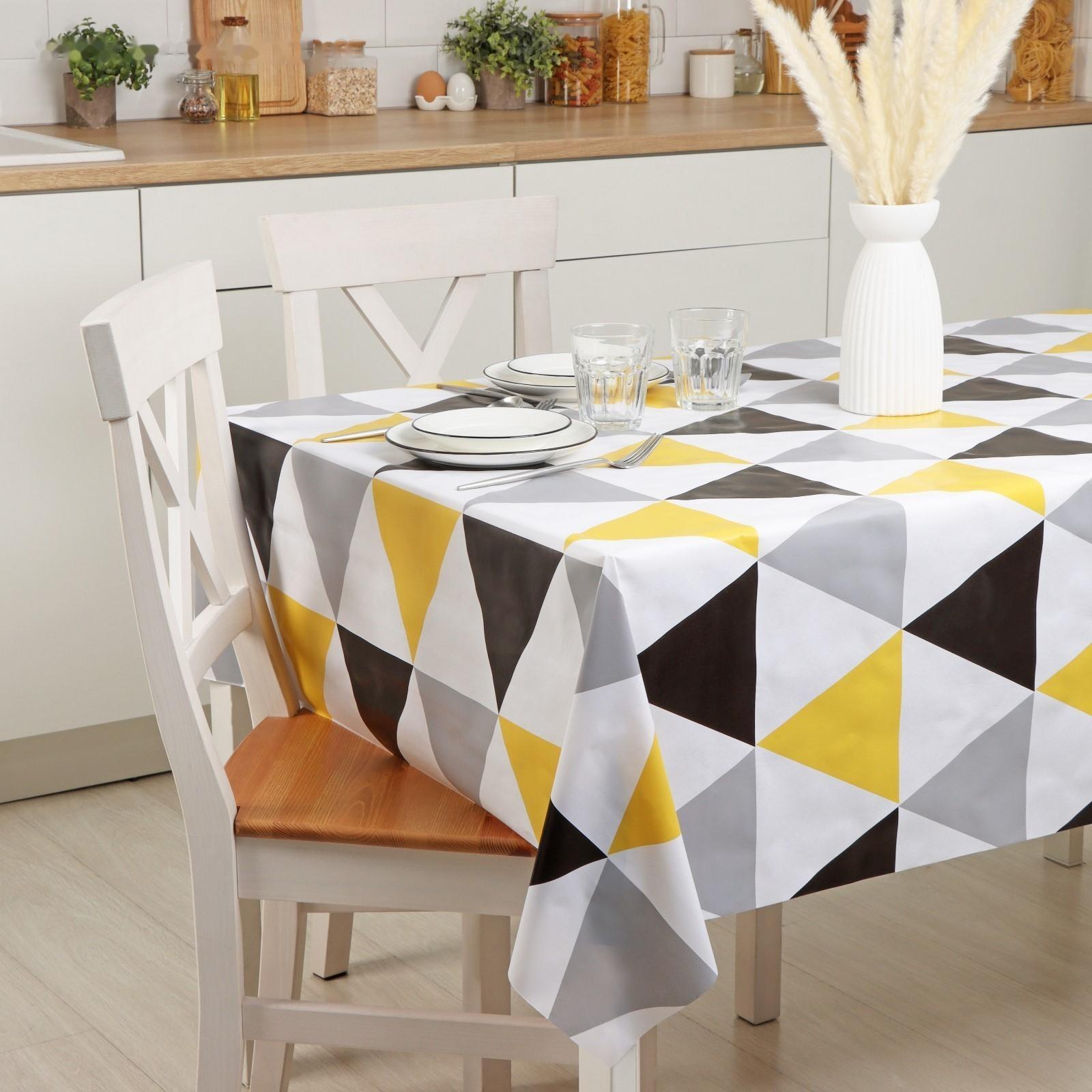 Клеёнка столовая на нетканой основе Доляна 