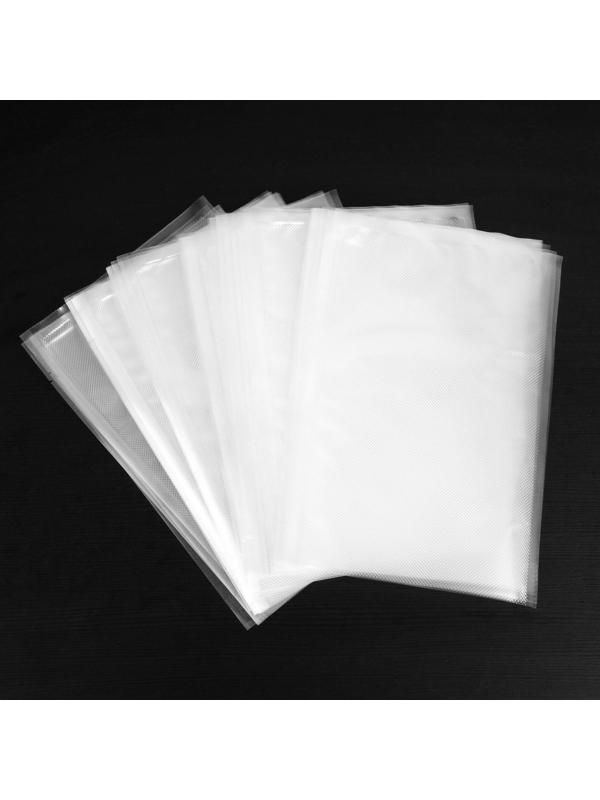 Набор пакетов для вакууматора Luazon, рифленые, 50 шт, 20 х 30 см