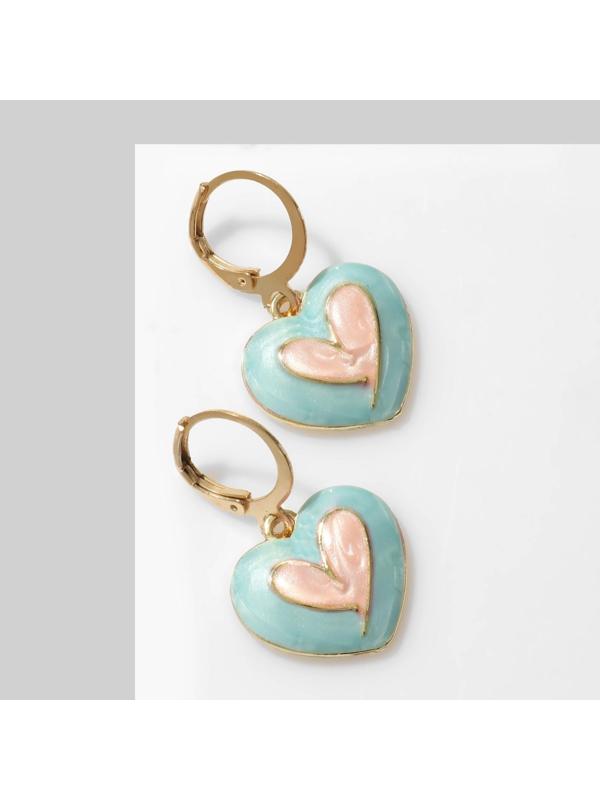 Серьги эмаль 