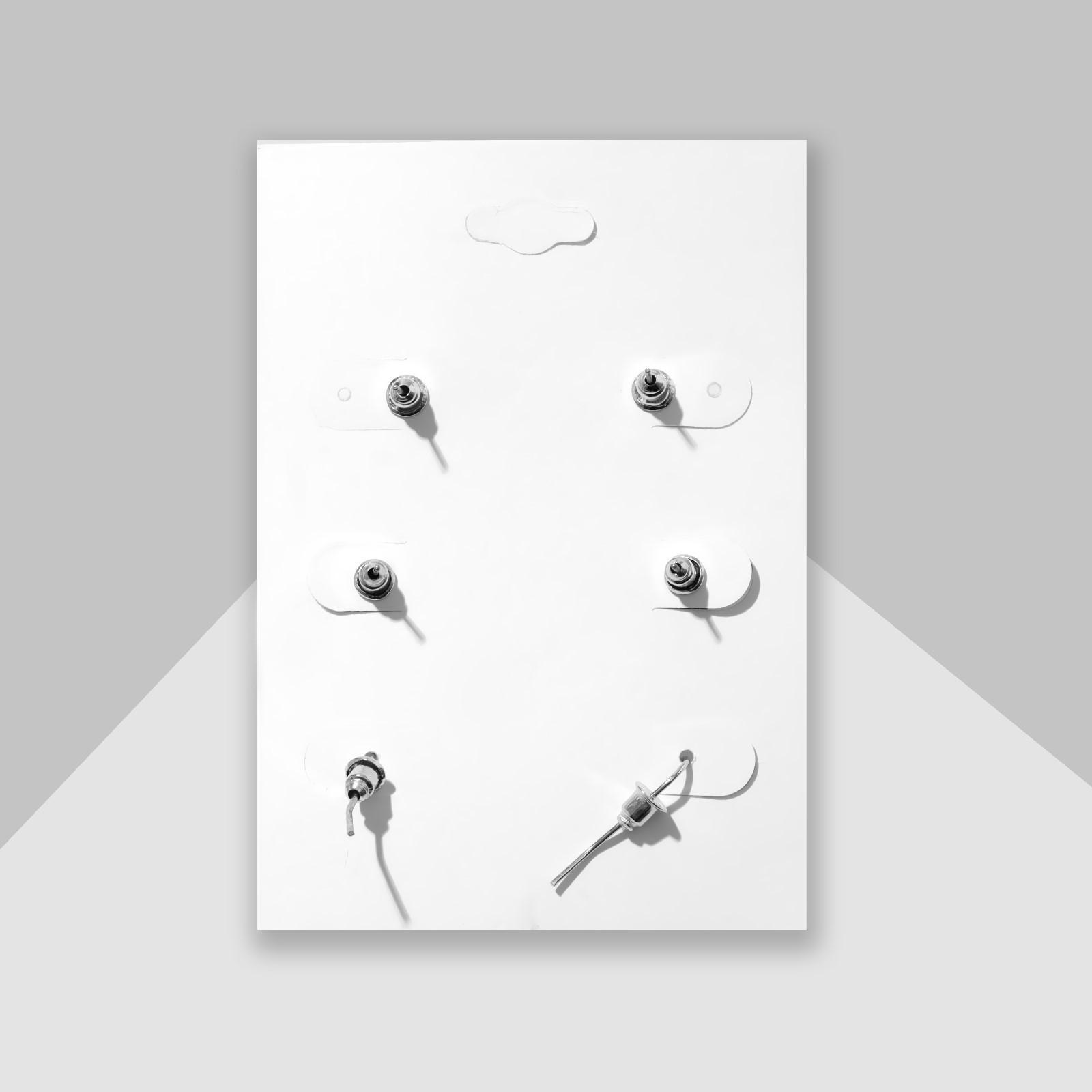 Пусеты 3 пары 