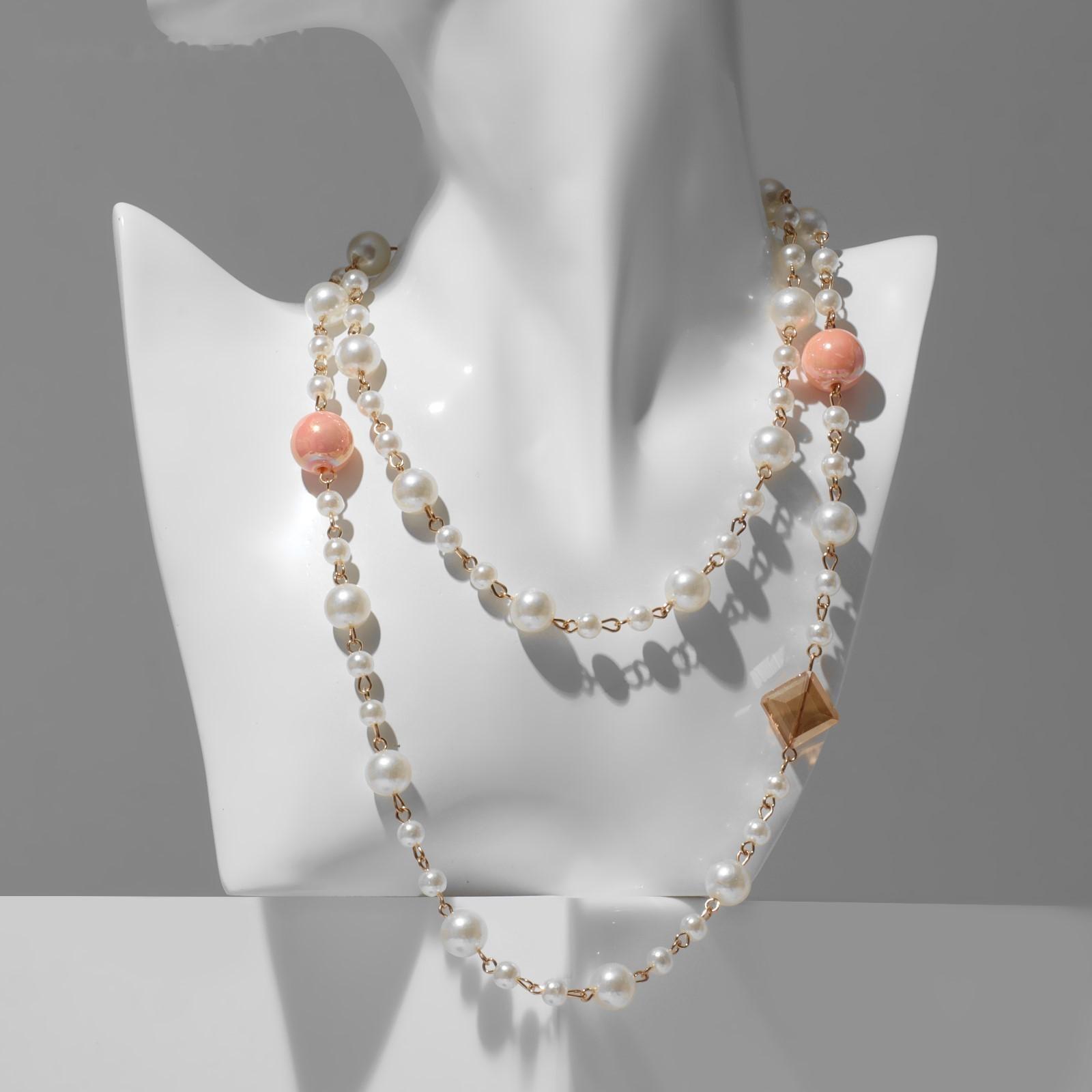 Бусы с жемчугом 