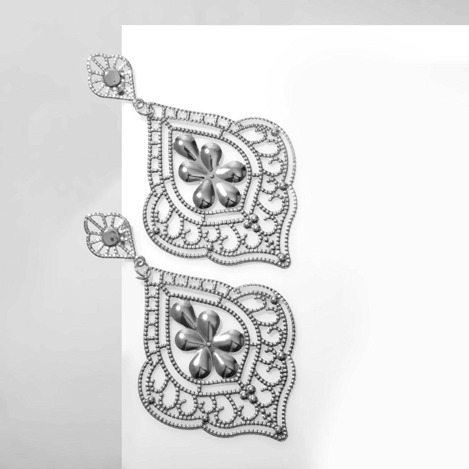 Серьги висячие 