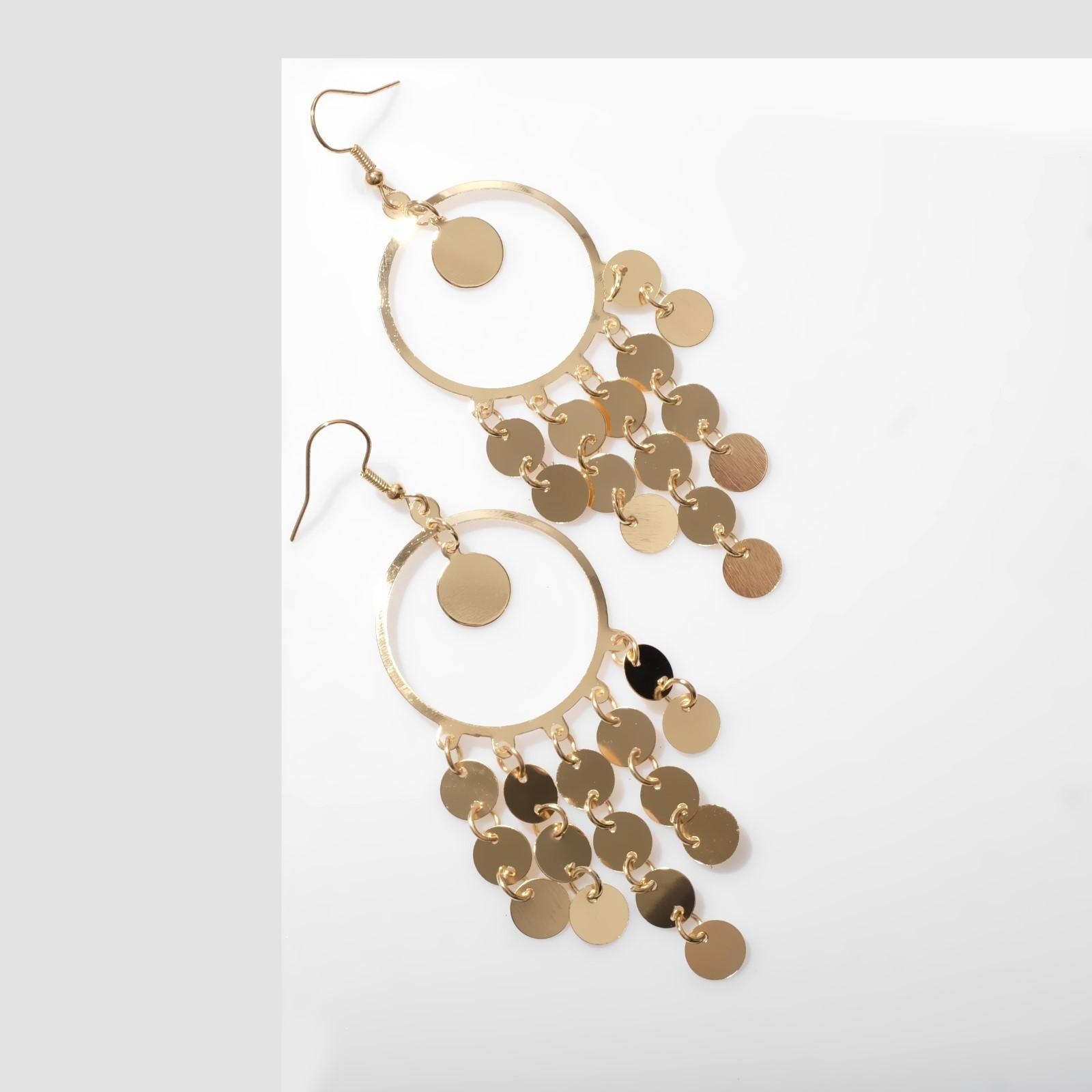 Серьги висячие 