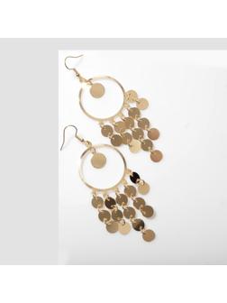 Серьги висячие 