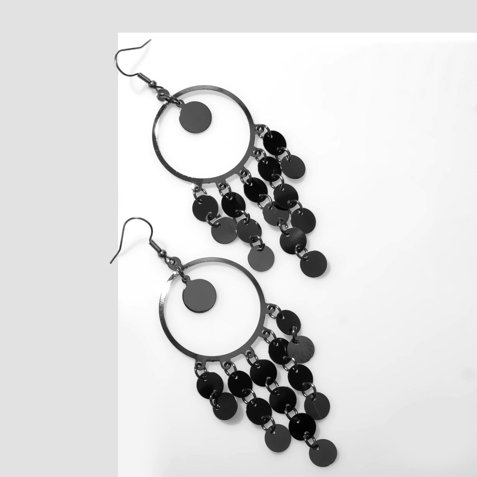 Серьги висячие 