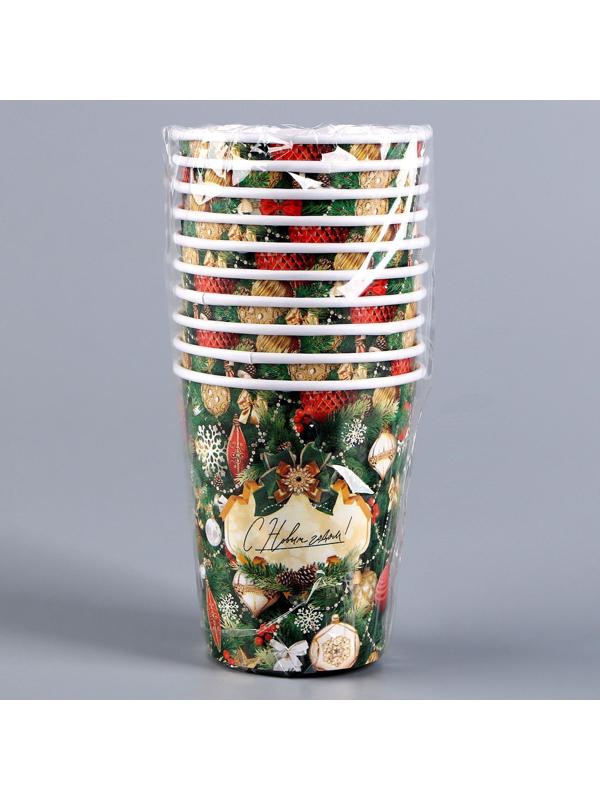 Стакан бумажный «С Новым годом»