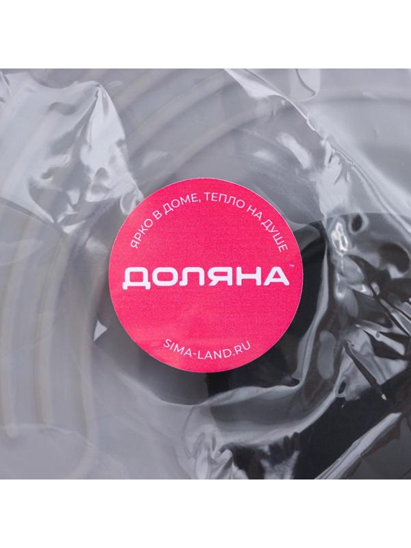 Силиконовая универсальная крышка Доляна, d=22,5 см, цвет серый