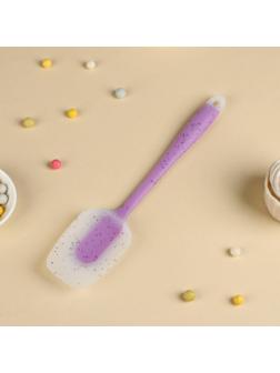 Лопатка Доляна «Леонардо» 27×6×1,5 см, цвет сиреневый