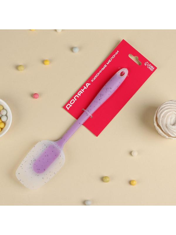 Лопатка Доляна «Леонардо» 27×6×1,5 см, цвет сиреневый