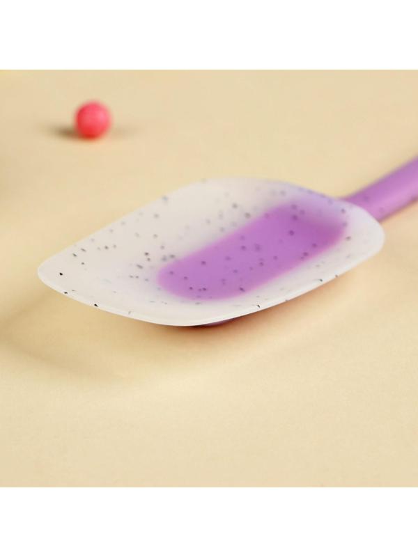 Лопатка Доляна «Леонардо» 27×6×1,5 см, цвет сиреневый