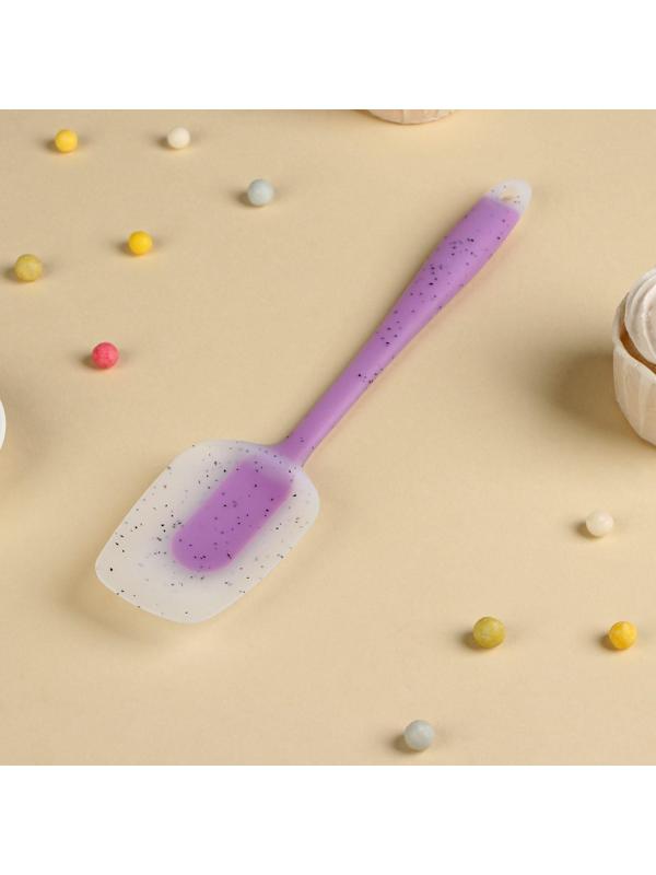 Лопатка Доляна «Леонардо» 27×6×1,5 см, цвет сиреневый