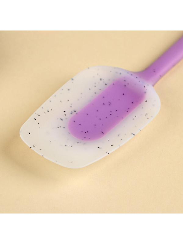 Лопатка Доляна «Леонардо» 27×6×1,5 см, цвет сиреневый