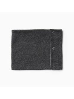 Шарф, цвет синий меланж, размер 20х15