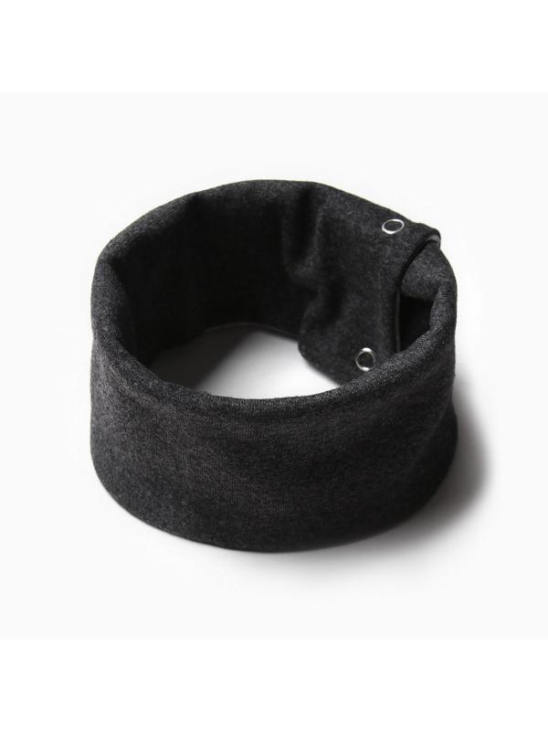 Шарф, цвет синий меланж, размер 20х15