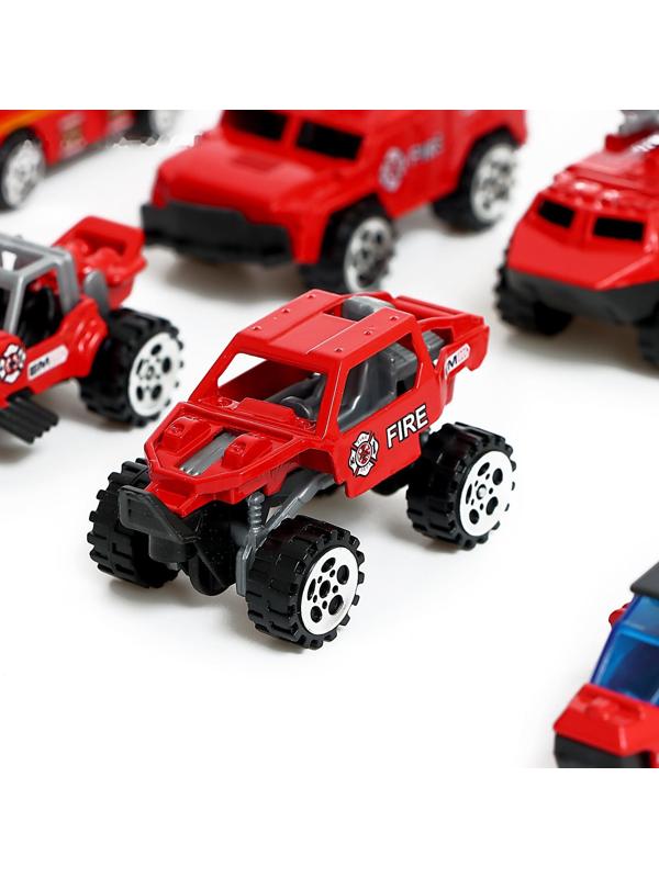 Набор металлических машин «Пожарная служба», в наборе 15 шт