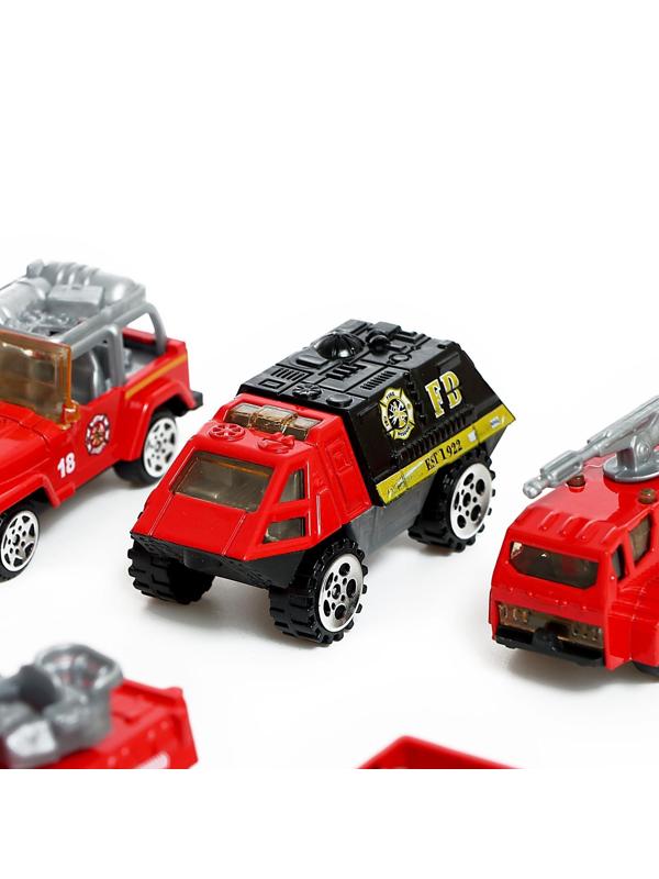 Набор металлических машин «Пожарная служба», в наборе 15 шт