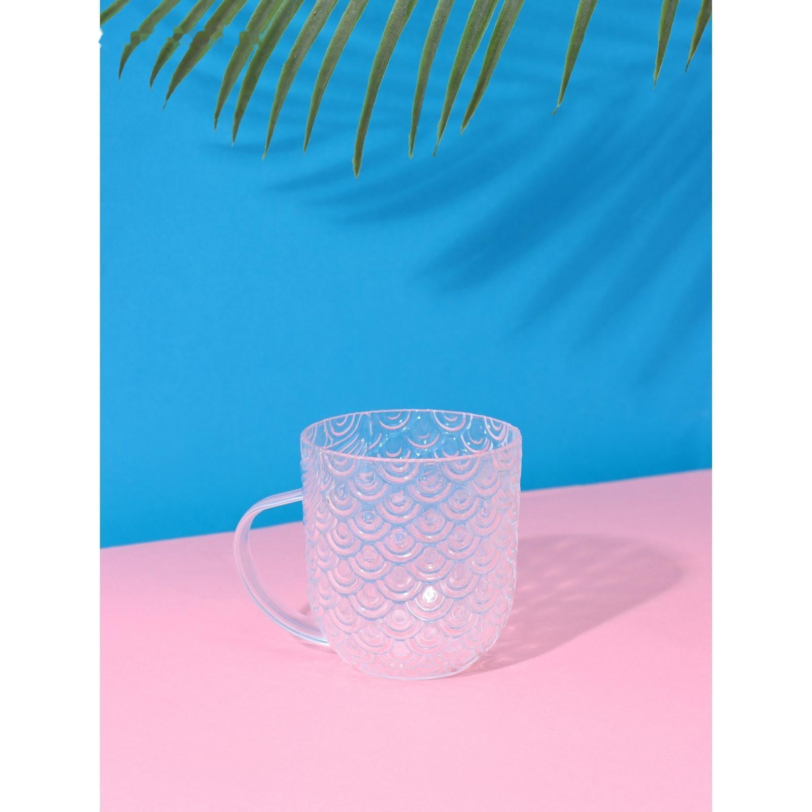 Кружка Доляна «Игра воображения», 550 мл, цвет прозрачный