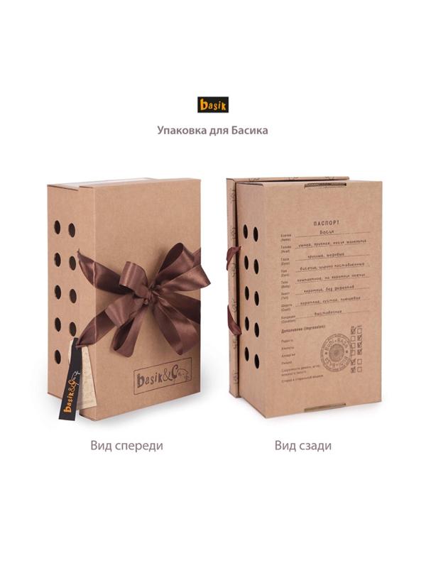 Мягкая игрушка «Басик в полукомбинезоне с бантом», 19 см