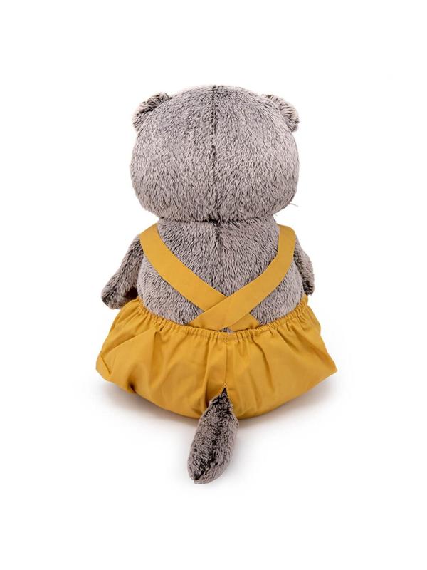 Мягкая игрушка «Басик в полукомбинезоне с бантом», 19 см