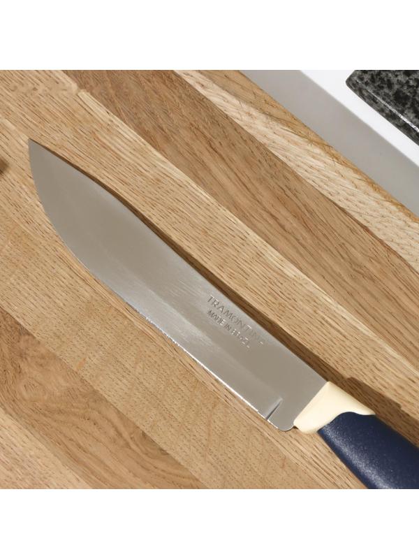 Нож кухонный для мяса Tramontina Multicolor, лезвие 15 см