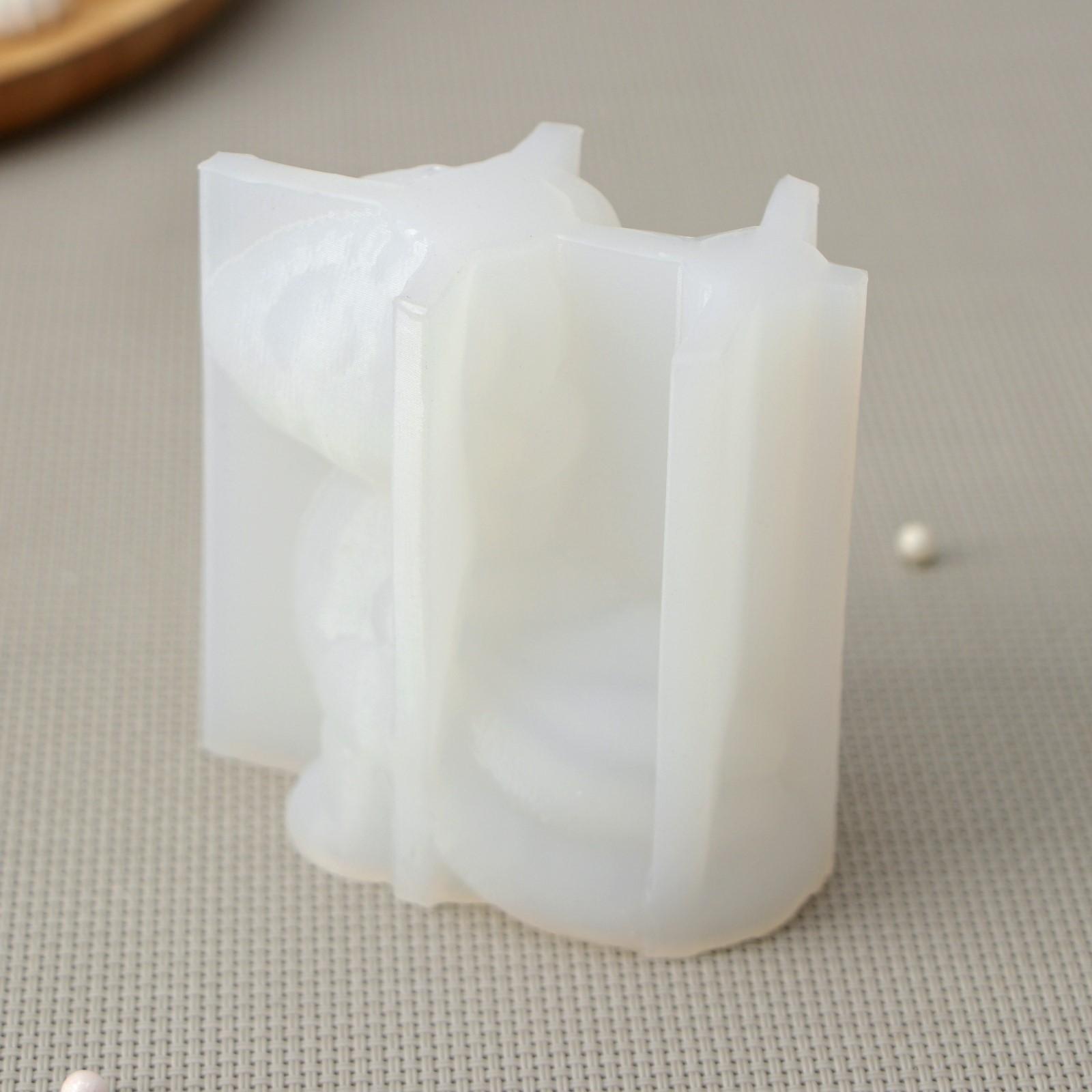 Силиконовая форма «Дракоша Лилу», размеры 4,2×6,5 см, высота 7,5 см, цвет прозрачный