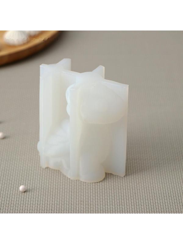 Силиконовая форма «Дракоша Лилу», размеры 4,2×6,5 см, высота 7,5 см, цвет прозрачный