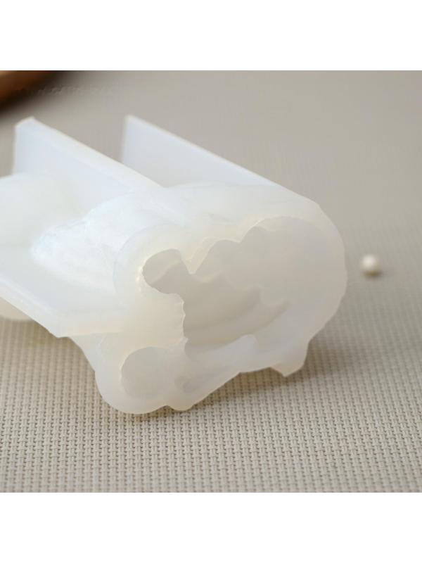 Силиконовая форма «Дракоша Лилу», размеры 4,2×6,5 см, высота 7,5 см, цвет прозрачный