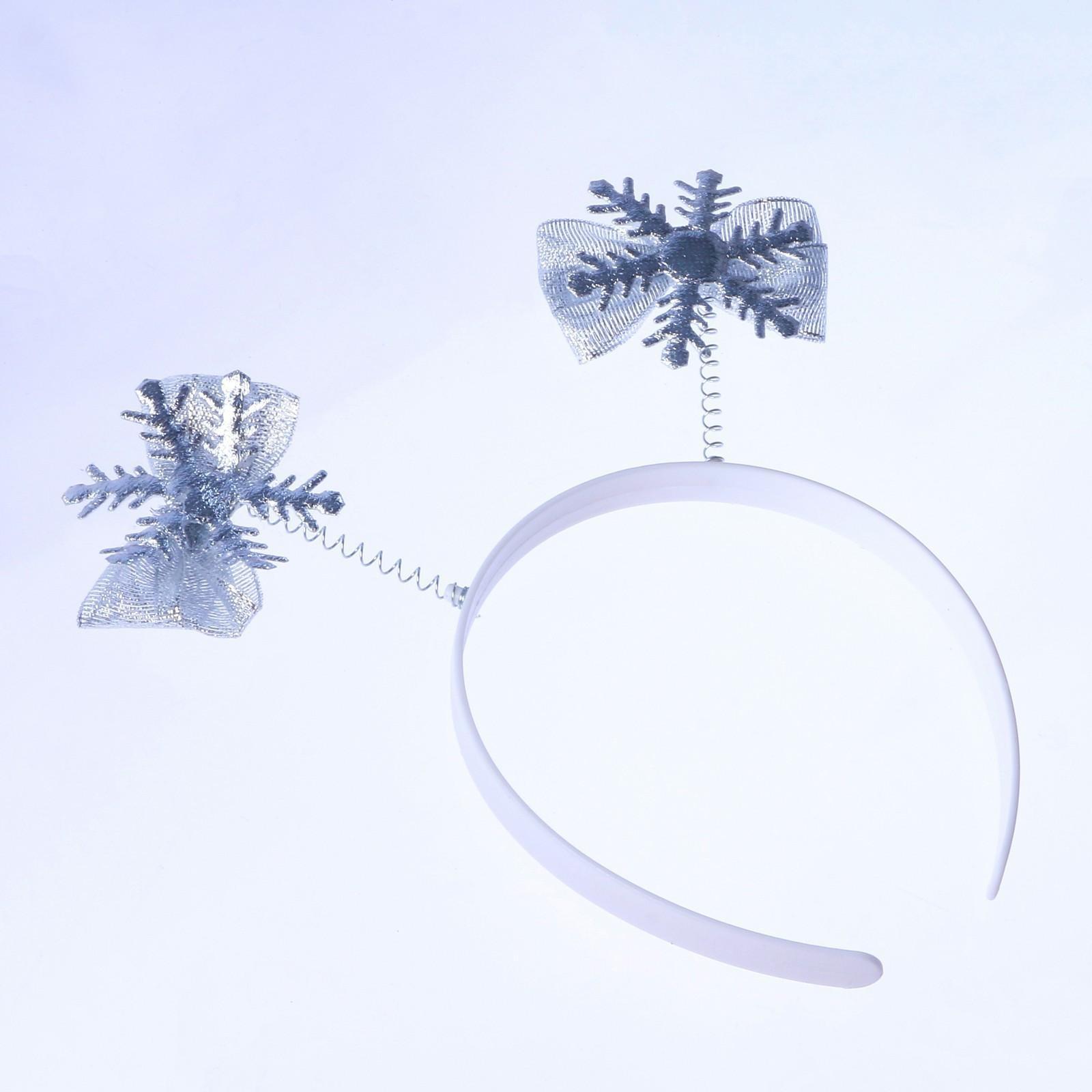 Карнавальный ободок «Снежинка»