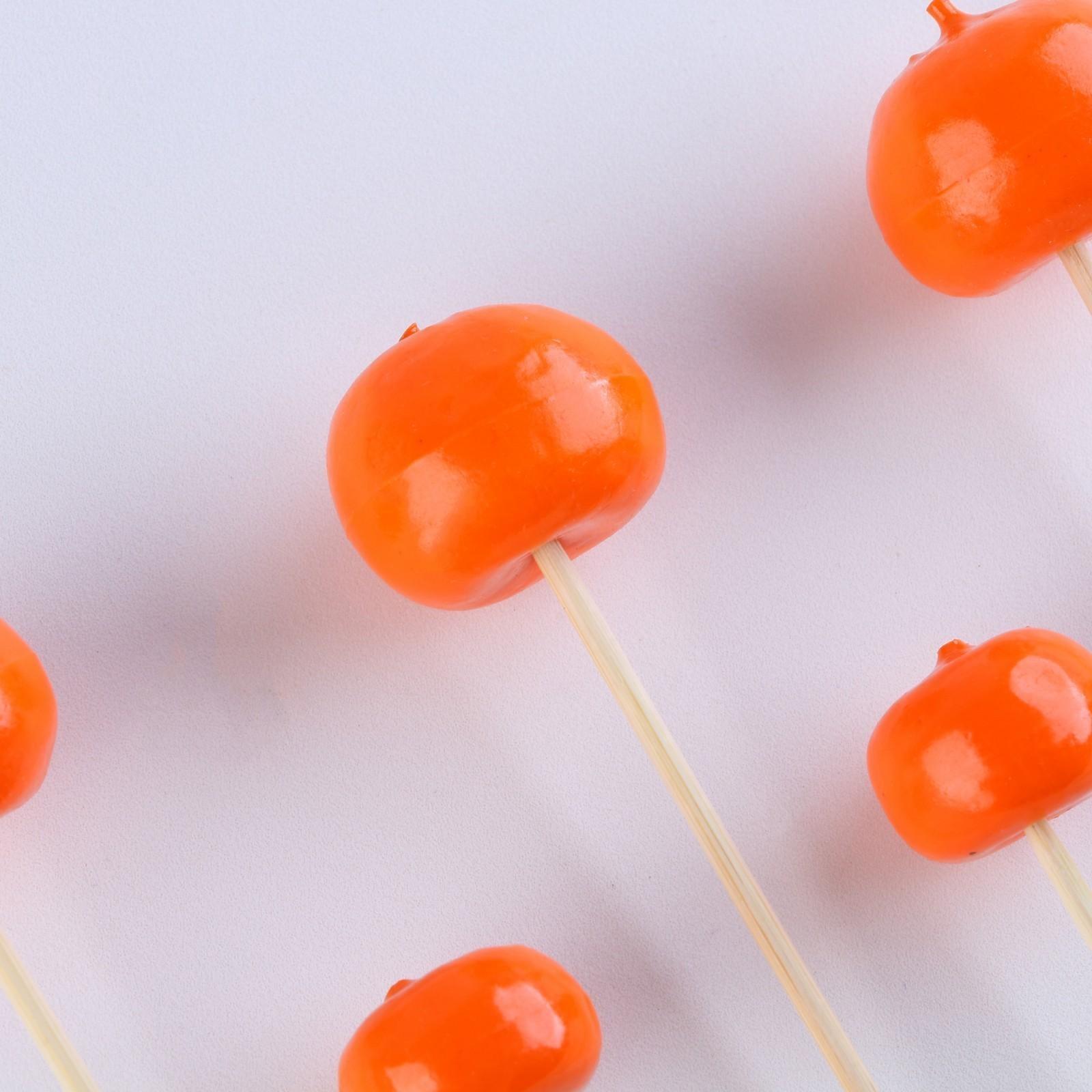 Шпажки топперы «Мандаринки», в наборе 6 штук