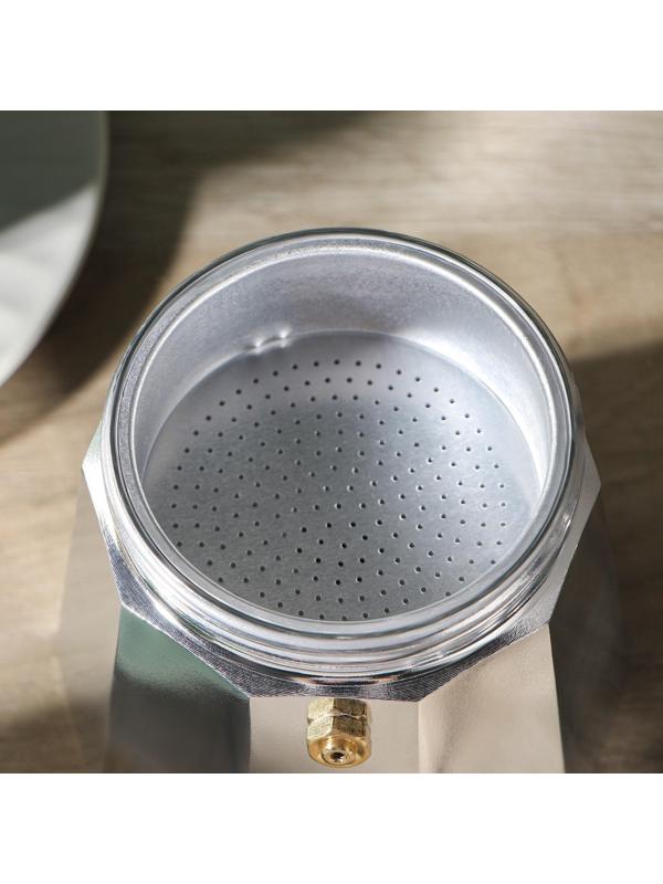 Кофеварка гейзерная Доляна Alum, на 6 чашек, 300 мл