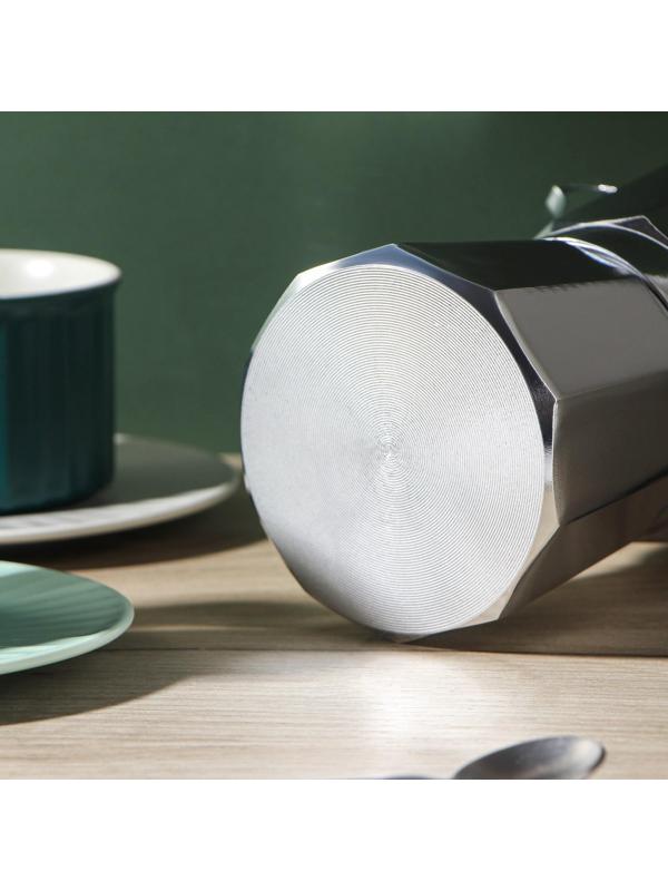 Кофеварка гейзерная Доляна Alum, на 6 чашек, 300 мл