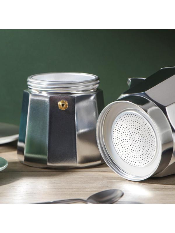 Кофеварка гейзерная Доляна Alum, на 6 чашек, 300 мл