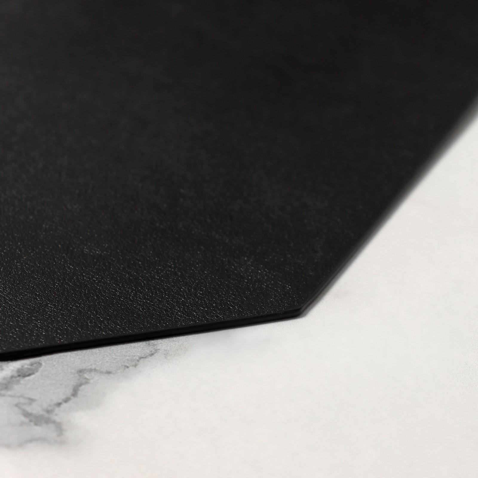 Салфетка кухонная «Тэм», 38×38 см, цвет чёрный, восьмиугольник