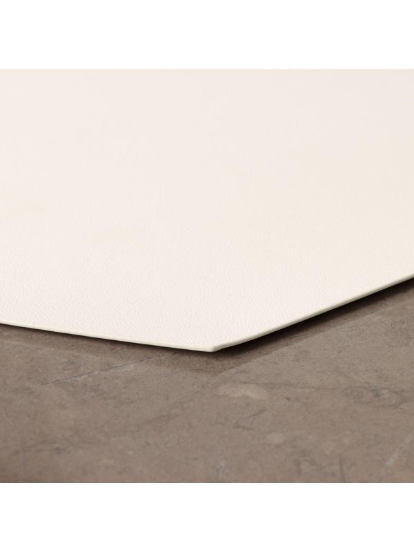 Салфетка кухонная «Тэм», 38×38 см, цвет белый, восьмиугольник