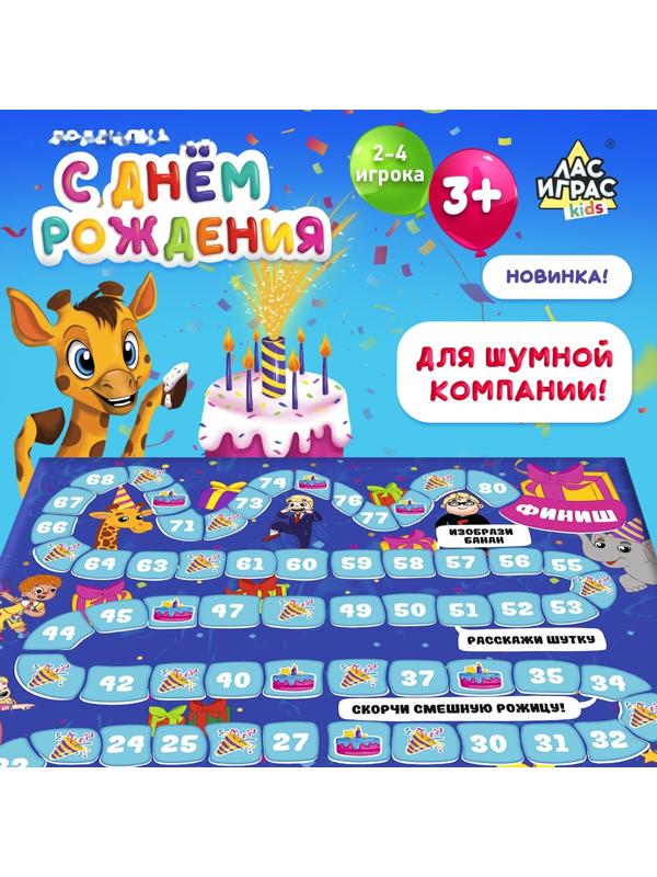 Настольная игра «С днём рождения»